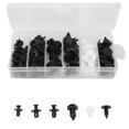 thumbnail image 3 of Car Door Fastener  Car Body Retainers  Bumper Fastener 100 Pcs 6 Different Sizes Car Body Plastic Pin Push Rivet Fasteners Trim Panel Kit ANGGREK Car Door Fastener, 3 of 8