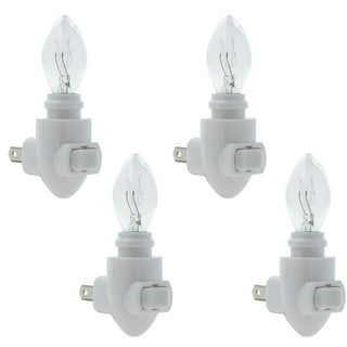 GE Motion Activated Soft White LED Night Lights, 2 Pack, Plug in, 3.63 in,  46632-P1