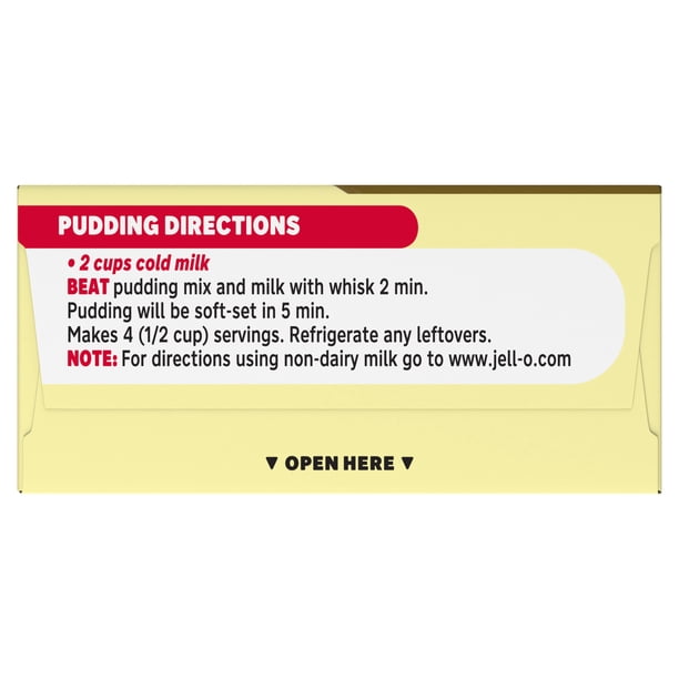 Jell-O Vanilla Pudding (3.4 oz) - Walmart Business Supplies