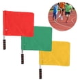 thumbnail image 1 of Bandera De Rendimiento De Bandera Manual De Juego De Mano De Obra Exquisita, Bandera De Competencia De Bandera De árbitro Duradera, Para Herramienta De Bandera De Señal De, 1 of 7