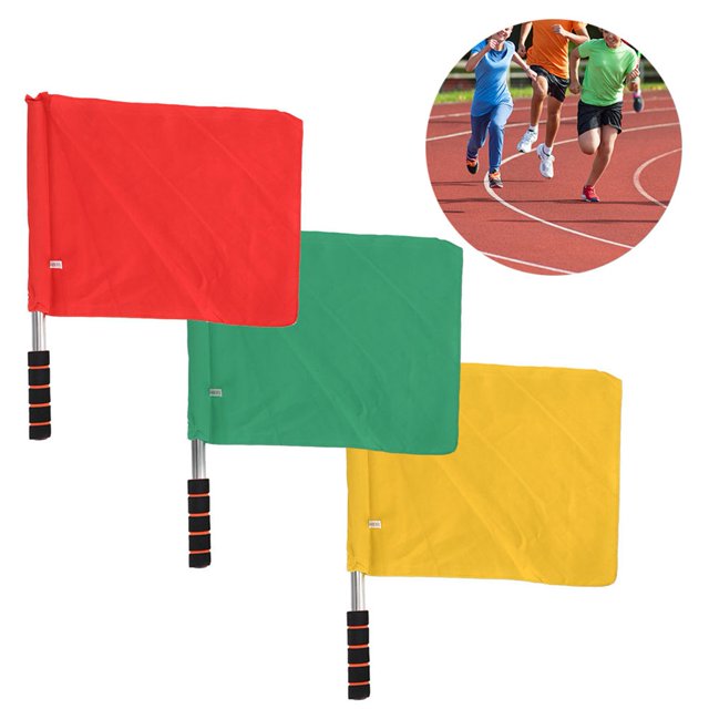 Bandera De Rendimiento De Bandera Manual De Juego De Mano De Obra Exquisita, Bandera De Competencia De Bandera De árbitro Duradera, Para Herramienta De Bandera De Señal De