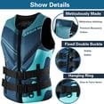 thumbnail image 2 of Live Jacket Wakesurf Comp Vest Neoprene Impact Vest Great for Boating Rafting Surfing Buoyancy All Other Watersports Activities Live Vest, 2 of 10