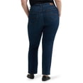 thumbnail image 4 of Lee Women's Plus Midrise Relaxed Fit Straight Leg Jean, Sizes 16-26, 4 of 7