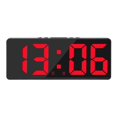 thumbnail image 4 of serony Numérique Électronique Réveil Snooze USB Grand Écran Variateur de Calendrier Rouge, 4 of 9