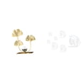 thumbnail image 1 of Estatua de figura,Estatuas de hojas y flores de metal,esculturas decorativas,Figuras decorativas para el hogar,para estante,mesa o vitrina.,Adhesivo de pared,Vinilos decorativos de peces para, 1 of 8