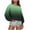 Green, variant on DAFPZW Sweatshirt for Womens Fashion Casual Crew Neck Long Sleeve Pullover Fall Ombre Print Ladies Oversized Tops