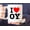 Black, variant on I Love Old York Mug Yorkshire Parody Mug