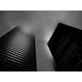 thumbnail image 2 of Carson, Brian 14x12 White Modern Wood Framed Museum Art Print Titled - Downtown Toronto Fogfest No 33, 2 of 4