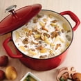 thumbnail image 4 of Tramontina Gourmet Enameled Cast Iron Covered Round Dutch Oven - Gradated Red, 4 of 4