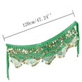 thumbnail image 3 of Baqcunre Clearance! Belts for Women, Women's Carnival Sequin Tassel Waist Chain Hip Scarf Performance Belt Waist Cover, Womens Belt, Western Belts for Woman, 3 of 4