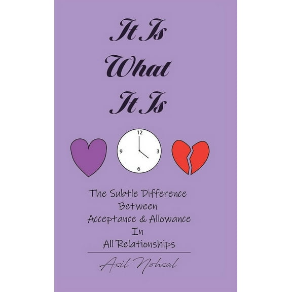 It Is What It Is: The Subtle Difference Between Acceptance and Allowance In All Relationships, (Hardcover)