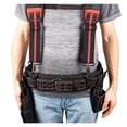 thumbnail image 5 of Heavy Work Tool Belt Suspenders Nail Pocket Set Adjustable Lumbar Support Multi Function Tooling Braces for Carpenter Electricia ,Adjustable, 5 of 5