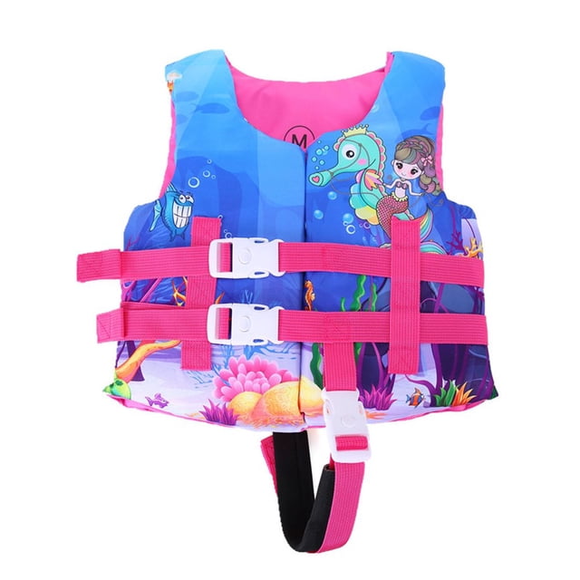 Kids Life Jacket and Vests for Water Sport Swimming Boating with Lockable Buckles