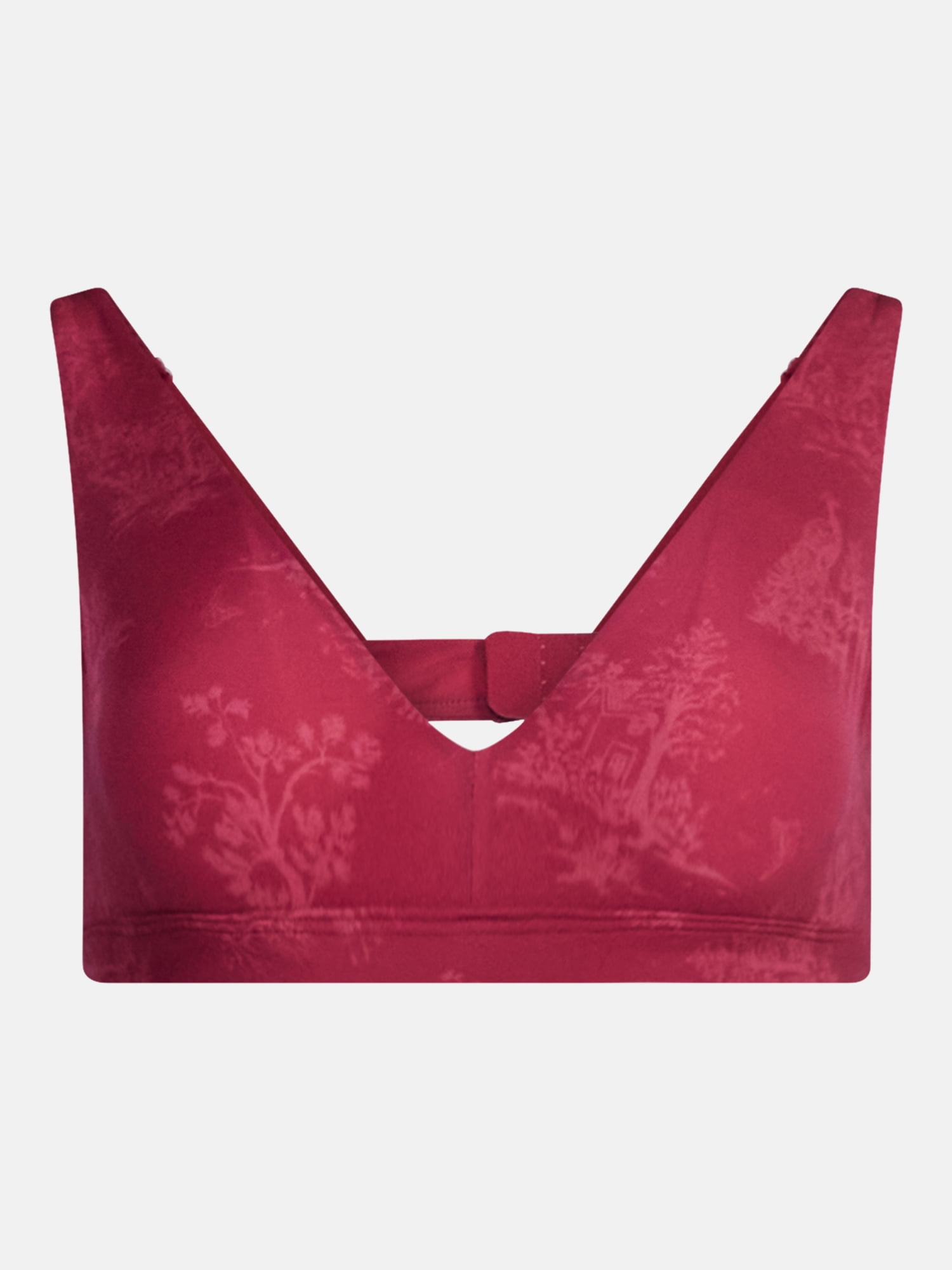 Joyspun Silky Mesh Deep V Bralette, Size S-XXXL