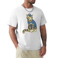 thumbnail image 1 of Camiseta de béisbol de gato con hadji blusa de gran tamaño camisetas pesadas para hombres, 1 of 8