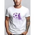 thumbnail image 1 of Camiseta deportiva informal de moda para hombre, camiseta deportiva de ocio, 1 of 5