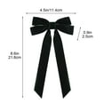 thumbnail image 2 of DPTALR Velvet Bows for Christmas Tree Decorations Wreath Garland Velvet Bows with Twists Ties, 2 of 7
