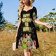 thumbnail image 2 of Happy Birthday You Muppet Birthday Vestido de manga corta vestidos para mujer vestidos para ocasis oficiales Ropa estética, 2 of 6
