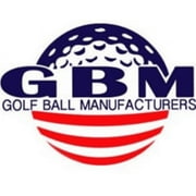 Red Golf Balls 12 Pack by GBM Golf – High Visibility Durable Golf Balls