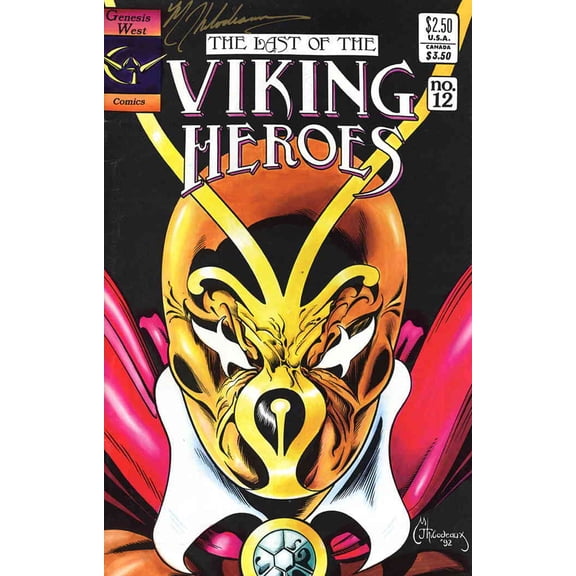 Last of the Viking Heroes, The #12 VF ; Genesis West Comic Book