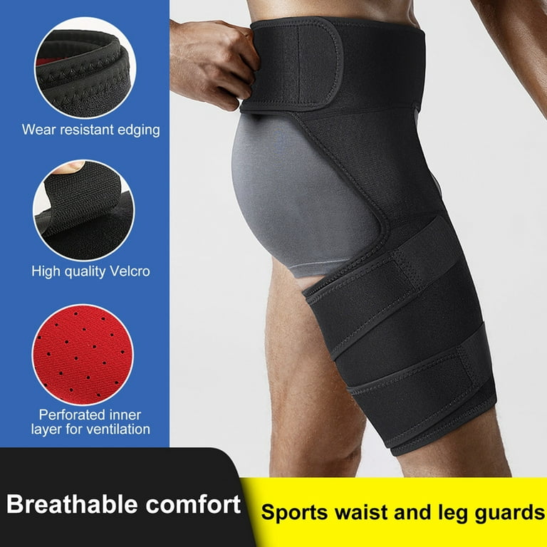 BraceTop Thigh Brace Support Hamstring Wrap Compression Sleeve