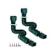 thumbnail image 1 of Adaptador de extensión de bajante, 2 tubos blandos resistentes a la corrosión para canalones, transferencia de agua doméstica 1个, 1 of 5