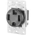 thumbnail image 4 of Leviton Dryer Power Outlet 4 Wire - 30A 250V Universal Silver - Single Piece, 4 of 5