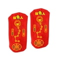 thumbnail image 3 of yuksok Chinese New Year Crew Socks Autumn Winter Socks Slipper Socks Mid Calf Socks, 3 of 9