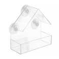 thumbnail image 5 of Comederos de acrílico transparente para ventanas, comedero para pájaros, comedero para pájaros salvajes con soporte para semillas y potentes ventosas, TUNC Sencillez, 5 of 5