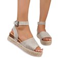 thumbnail image 1 of Zapatos Playa Informales Sandalias Con Correa en El Tobillo Calzado Cómodo para Mujer Exteriores, 1 of 8