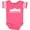 Football Pink and White, variant on Inktastic Kansas City Missouri Skyline MO Cities Boys or Girls Baby Bodysuit