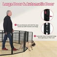 thumbnail image 6 of Jhsomdr Dog Playpen Dog Fence Outdoor, 32" Height Metal Dog Pen 20 Panels Puppy Playpen with Doors Indoor Pet Fence Exercise Pen for RV, Camping, Garden, 6 of 9