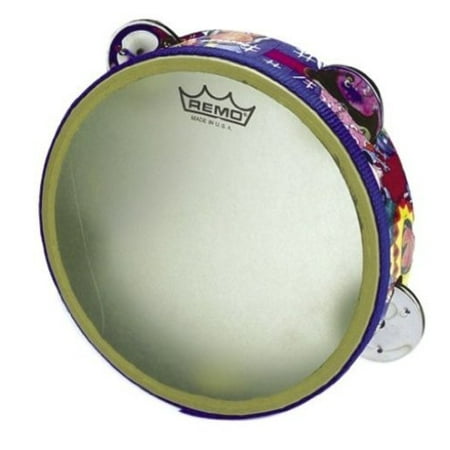 Remo Rythm Club Tambourine, 1.75" x 6