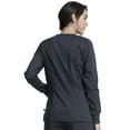 thumbnail image 5 of Cherokee Workwear Revolution Tech Women's Scrubs Top Long Sleeve V-Neck WW855, 5 of 5