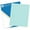 Blue, variant on Pastel Sticker Paper, 8.5 x 11 Full Sheet Label, Inkjet or Laser Printer, 100 Sheet Pack, Online Labels (Color: Green)