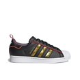 thumbnail image 4 of Zapatillas de tabla ASAdidas Superstar CNY de corte bajo, cómodas y resistentes para deportes al aire libre, para mujer, en negro, dorado y rojo., 4 of 5