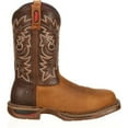 thumbnail image 2 of ROCKY WORK Men's 11" Long Range Carbon Fiber Toe Western Work Boot Brown - FQ0006132, 2 of 7