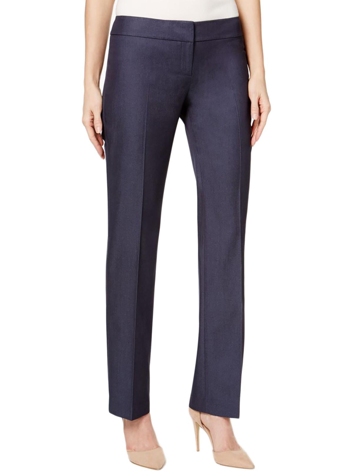 Nine West - Nine West Womens Woven Slim Dress Pants - Walmart.com ...