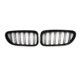 thumbnail image 4 of Parrilla Delantera Del Coche Negro 2 Piezas Marco De Parachoques De Coche De Plástico Minnieouse VI003924-00, 4 of 6