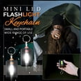 thumbnail image 3 of Linterna para acampar al aire libre, 4 Uds. COB portátil Led llavero linterna Mini LED llavero luz rendimiento confiable, 3 of 11