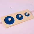 thumbnail image 4 of Wood Shape Puzzles Memory Games Learning Knob Puzzle Peg Puzzle for Game rectangle, 4 of 9