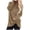 A-Khaki, variant on T-Shirt For Womens Solid Color Tee Long Sleeve Round Neck Casual Loose Knot Basic Tops,Grey,S