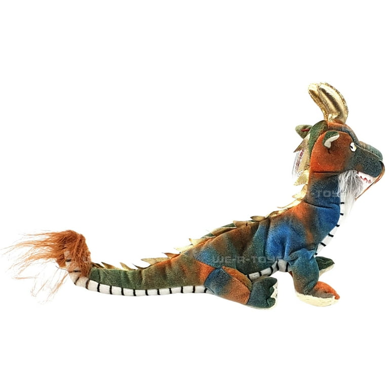 Ty Beanie Baby Plush Stuffed Dragon - Chinese Zodiac, Mint