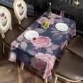 thumbnail image 2 of Pioneer Flower Floral Print Pattern Rectangle Tablecloth 60"x102",Waterproof Polyester Rectangle Table Cloth, Wipeable Spillproof Polyester Tablecloth for Dining, Camping, Indoor and Outdoor, 2 of 6
