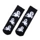 thumbnail image 2 of Calcetines de Halloween para mujer Tsseiatte que brillan en la oscuridad, con diseño de calabazas, suaves, cálidos y acogedores, de forro polar coral., 2 of 8