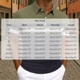 thumbnail image 5 of Klisyaur Color Block Blouses for Mens Short Sleeve Golf Collared Casual Fashion Lightweight Clothes Outfit, 5 of 5