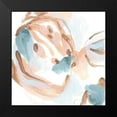 thumbnail image 2 of Vess, June Erica 12x12 Black Modern Framed Museum Art Print Titled - Abstracted Shells III, 2 of 5