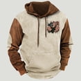 thumbnail image 1 of Styesk Sweatshirts pour Hommes Mode Décontractée Confortable à Manches Longues Sweat à Capuche Imprimé, 1 of 3