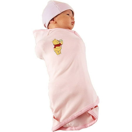 Disney - Winnie the Pooh Swaddle Blanket, Pink