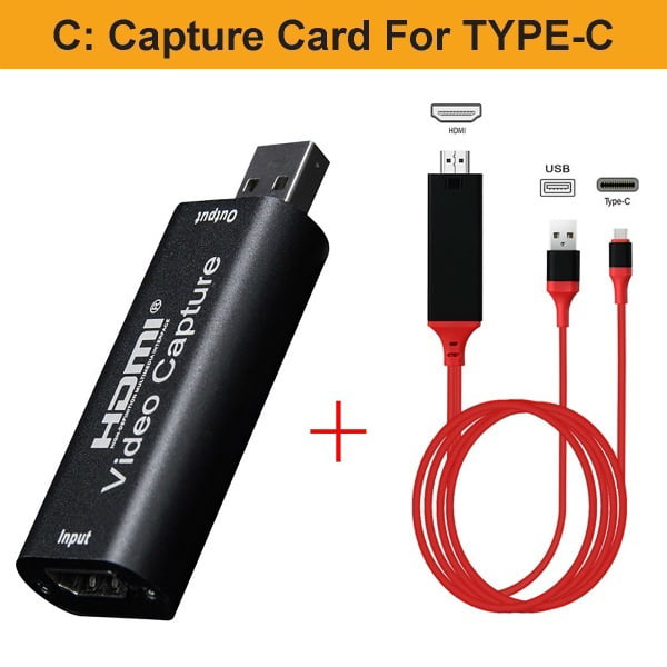 Faktisk Uplifted Paradis HD HDMI Capture Card for Game Video Live for PS4/xbox/Switch OBS Live  Recording Box - Walmart.com